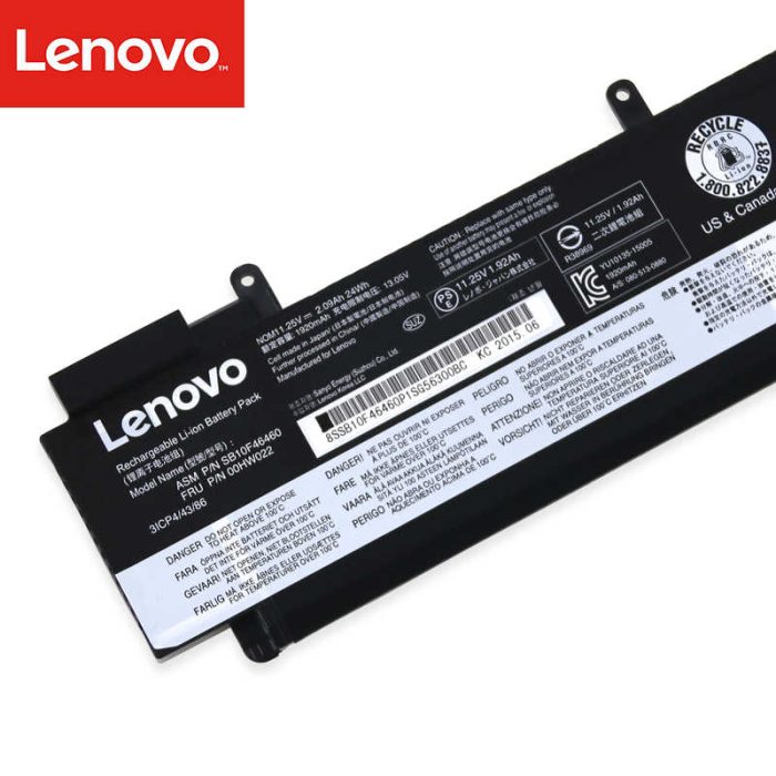 LENOVO SB1046F46461 - 00HW022 Original Laptop Notebook Battery - Image 2