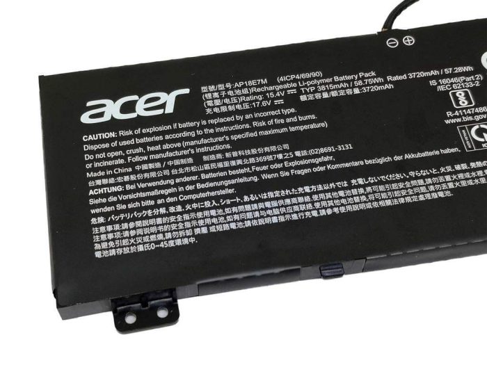 2-1.jpg ACER  Aspire 7 A715-74G-76NV - AP18E7M Original Laptop Notebook Battery - Image 2