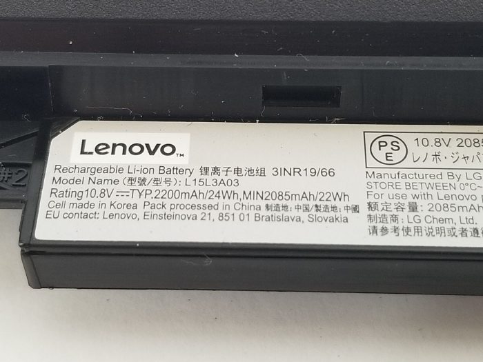 LENOVO L15L3A03 - L15L3A03 Original Laptop Notebook Battery - Image 2