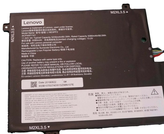 LENOVO 3ICP4/67/141 ? - L18M3PFA Original Laptop Notebook Battery - Image 2