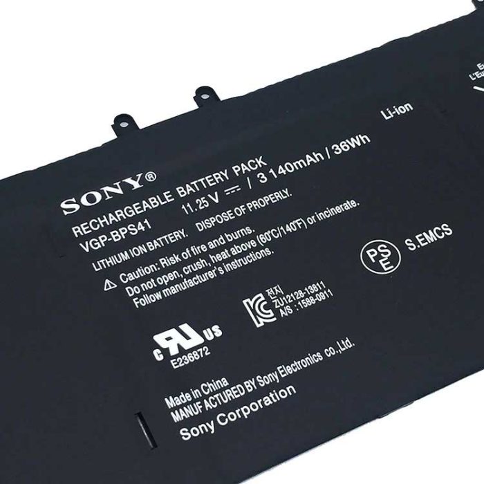 SONY FLIP PC UltraBook - VGP-BPS41 Original Laptop Notebook Battery - Image 2