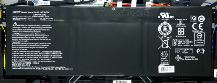 ACER 3INP5/82/70 - AP18C8K Original Laptop Notebook Battery - Image 2