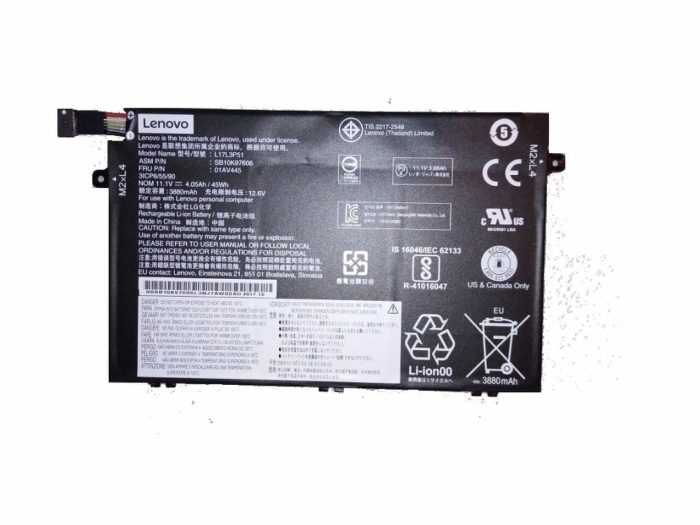 LENOVO E41-55 - L17L3P51 Original Laptop Notebook Battery - Image 3