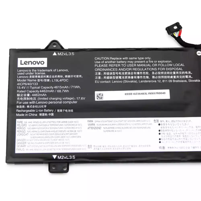 LENOVO L19M4PDC - L19M4PDC Original Laptop Notebook Battery - Image 3