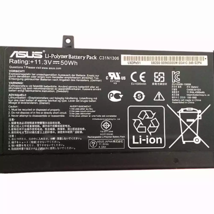 ASUS C31N1306 - C31N1306 Original Laptop Notebook Battery - Image 3