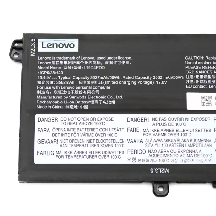 LENOVO L19M4PDD - L19M4PDD Original Laptop Notebook Battery - Image 3