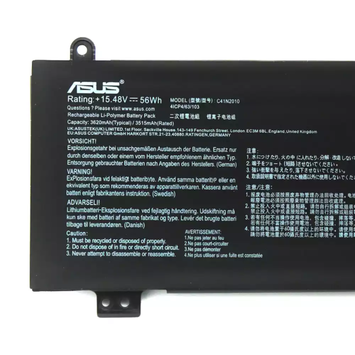 ASUS C41N2010 - C41N2010 Original Laptop Notebook Battery - Image 3