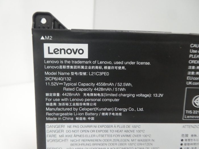 LENOVO L21C3PE0 - L21C3PE0 Original Laptop Notebook Battery - Image 3