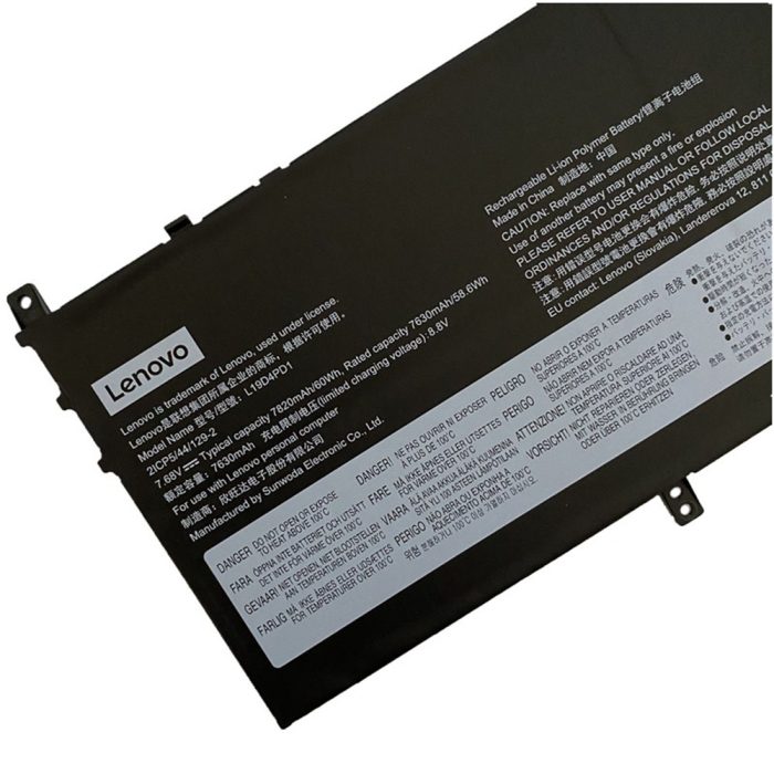 LENOVO 2ICP5/44/128-2 - L19D4PD1 Original Laptop Notebook Battery - Image 3