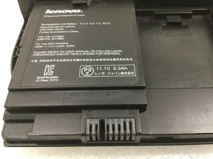 LENOVO 0A36285 - 42T4879  Original Laptop Notebook Battery - Image 3
