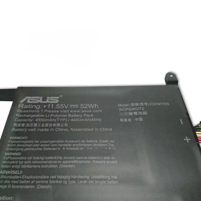 ASUS C31N1703- C31N1703 Original Laptop Notebook Battery - Image 3