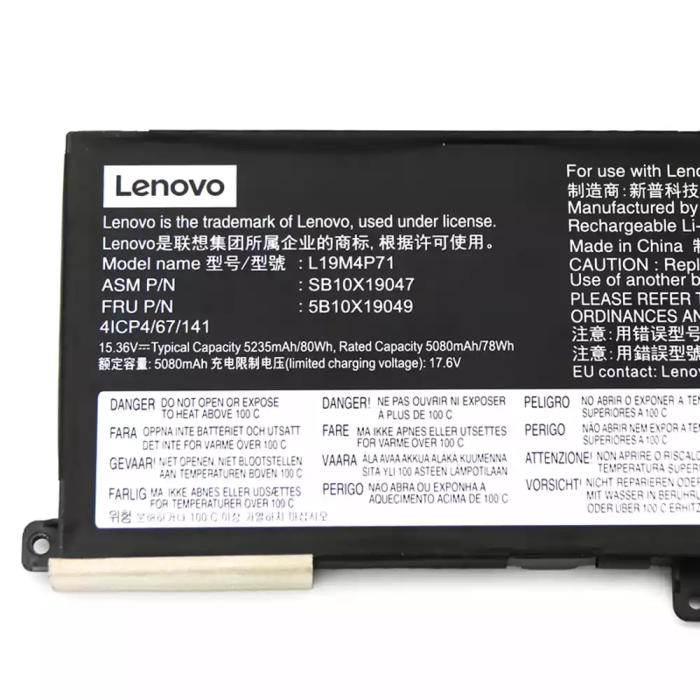 LENOVO L19M4P71 - L19M4P71 Original Laptop Notebook Battery - Image 3