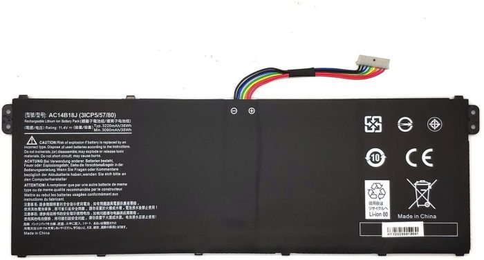 AC143.jpg ACER 3ICP5/57/80 - AC14B18J Original Laptop Notebook Battery - Image 1