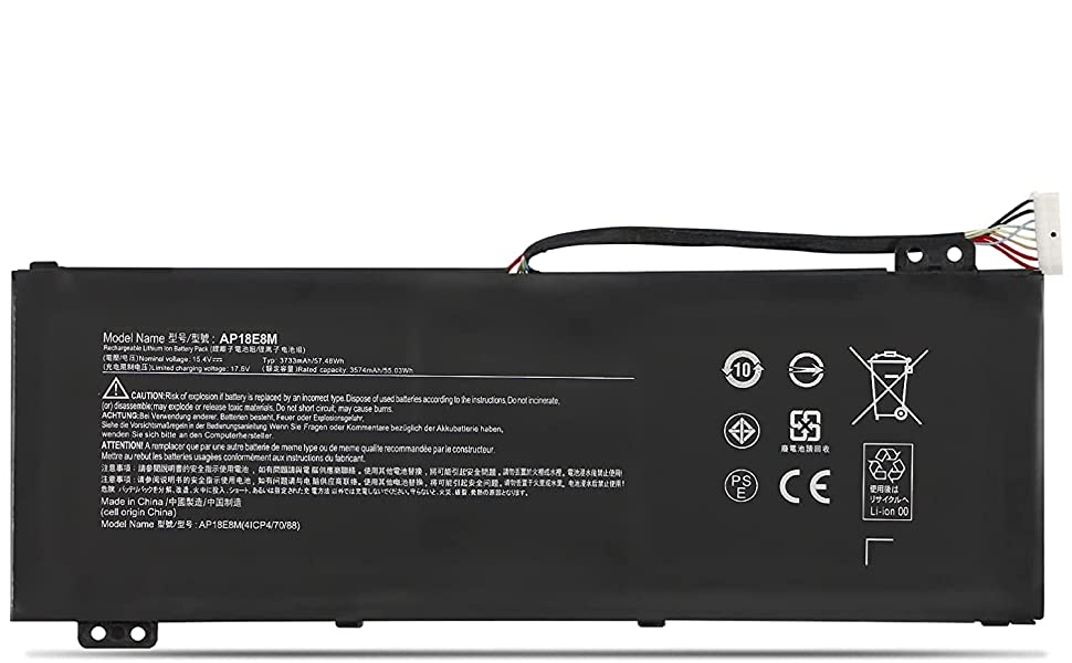 AP183-1.jpg ACER Nitro 5 AN515-54-50UH - AP18E8M Original Laptop Notebook Battery - Image 1