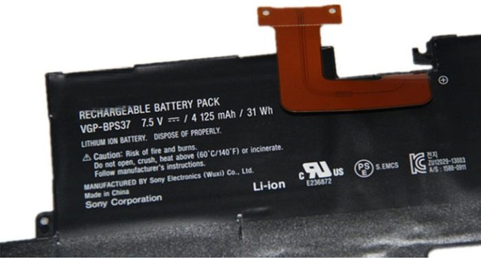 SONY VAIO SVP1121M2RS - VGP-BPS37 Genuine Original Laptop Notebook Battery - Image 4