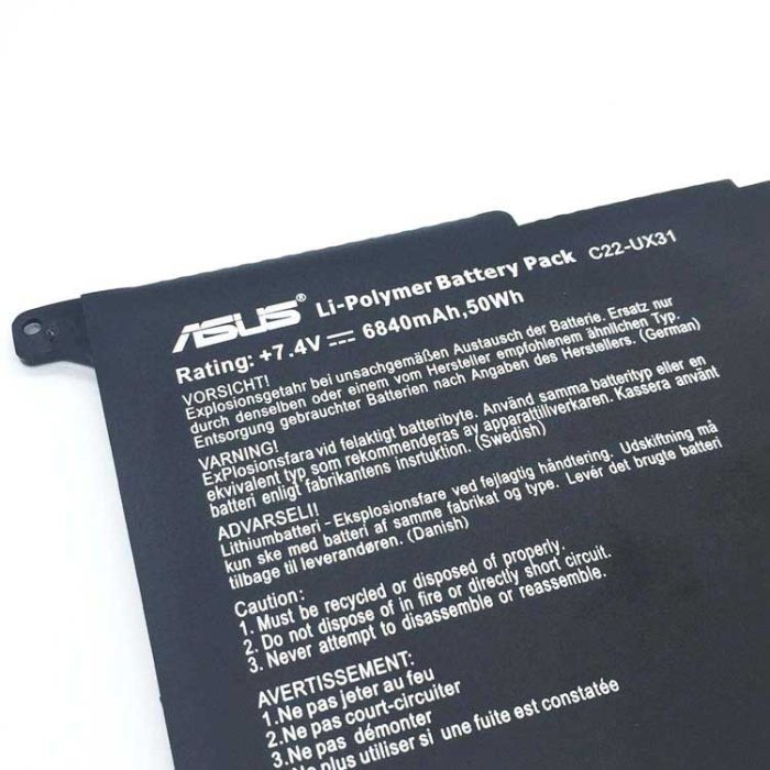 ASUS C22-UX31 - C22-UX31 Original Laptop Notebook Battery - Image 3