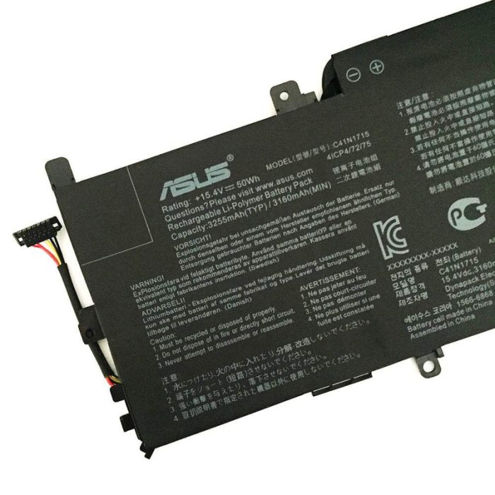 ASUS 0B200-02010200 - C41N1533 Original Laptop Notebook Battery - Image 3