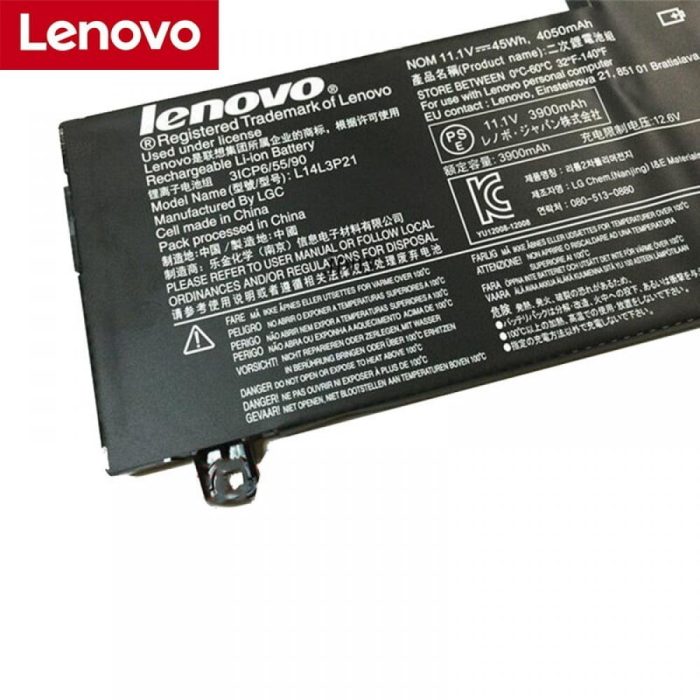 LENOVO Yoga 500-14IBD ( 80N4 ) Serie - 14M3P21 Original Laptop Notebook Battery - Image 3