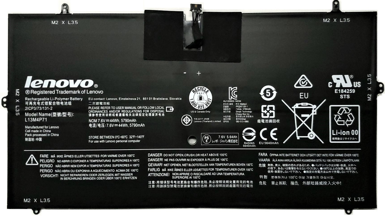 L13.jpg LENOVO 5B10K10181 - L13M4P71 Original Laptop Notebook Battery - Image 1