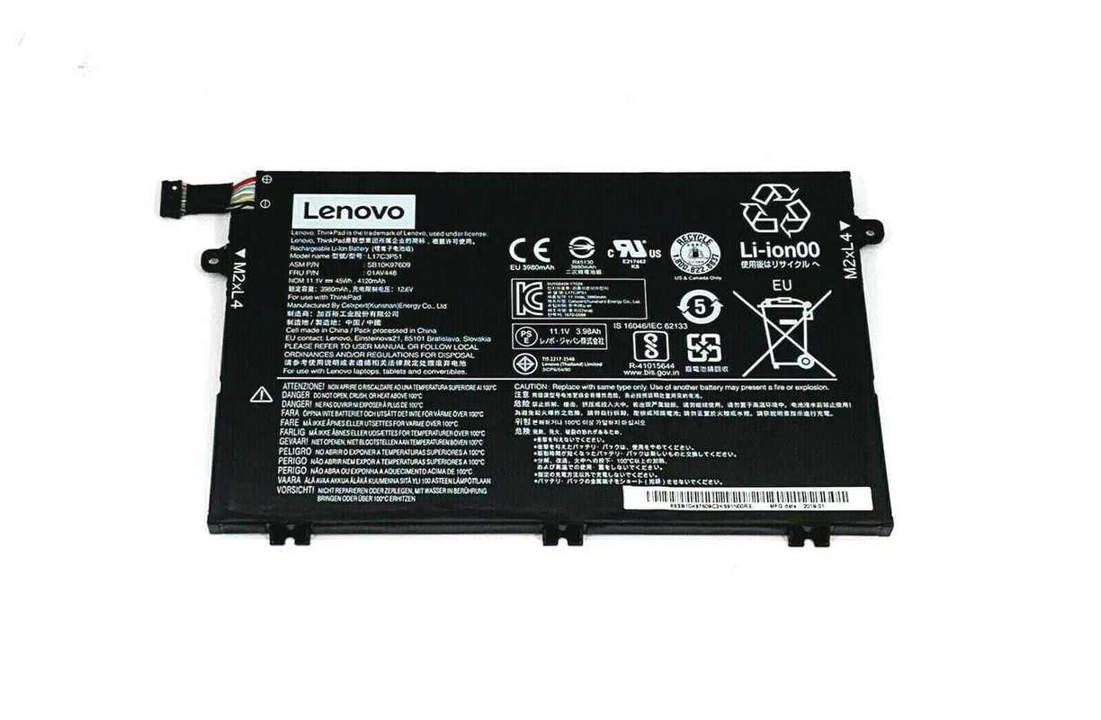 L171.jpg LENOVO ThinkPad E490 20N8A00JCD - L17C3P51 Original Laptop Notebook Battery - Image 1
