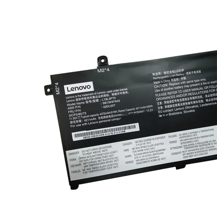 LENOVO L18L3P73 - L18L3P73 Original Laptop Notebook Battery - Image 2