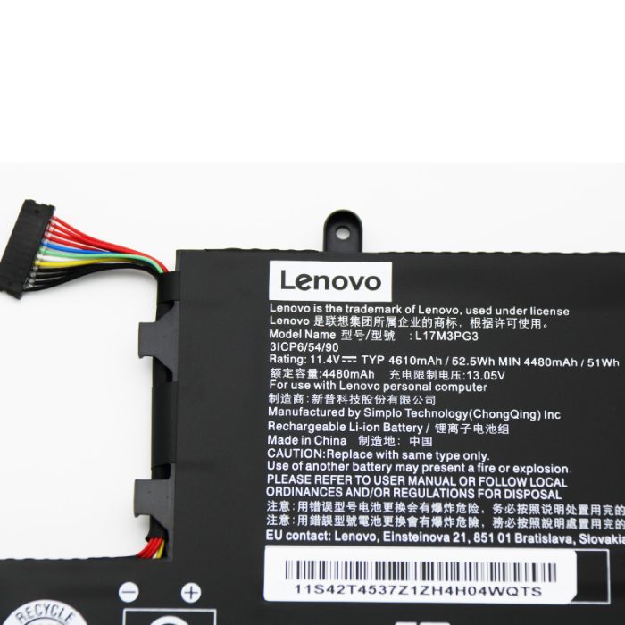 LENOVO Legion Y730-15ICH(81HD) - L17C3PG2 Original Laptop Notebook Battery - Image 2