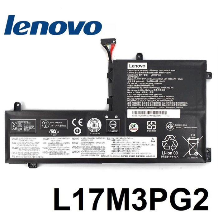 LENOVO Legion Y730-15ICH(81HD) - L17C3PG2 Original Laptop Notebook Battery - Image 3