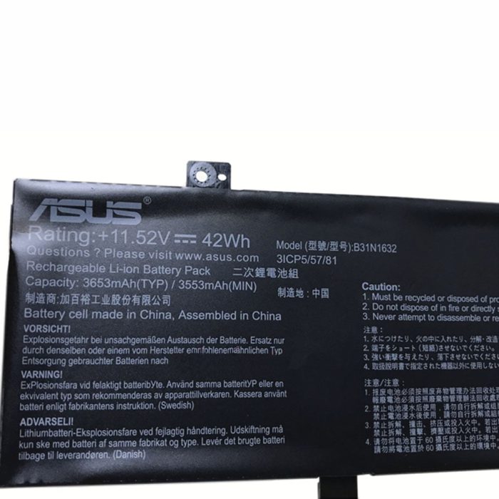 ASUS B31N1632 - B31N1632 Original Laptop Notebook Battery - Image 3