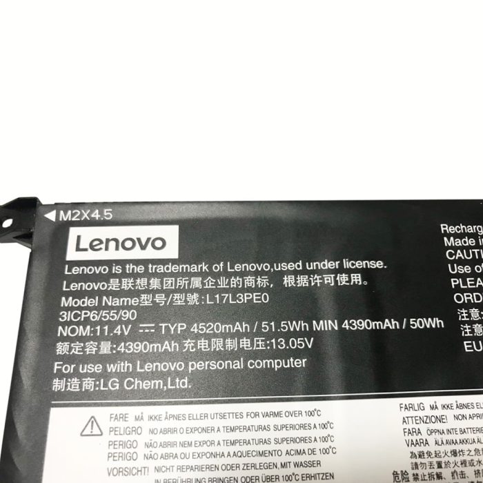 LENOVO 5B10Q39197 - L17L3PE0 Original Laptop Notebook Battery - Image 3