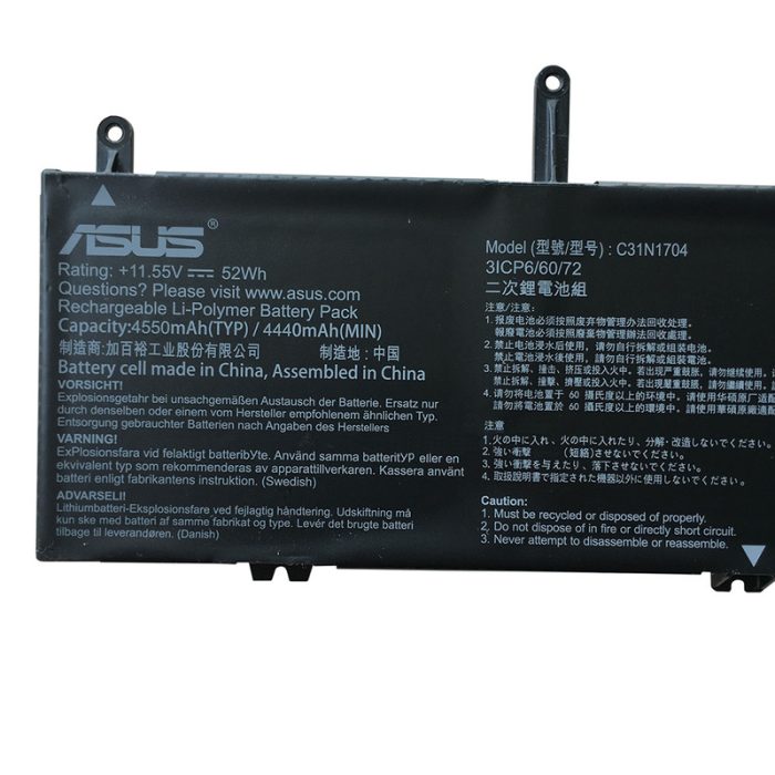 ASUS 0B200-02650000 - C31N1704 Original Laptop Notebook Battery - Image 3