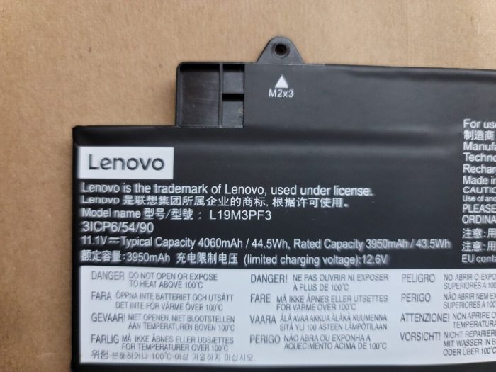 LENOVO L19C3PF3 - L19C3PF3 Original Laptop Notebook Battery - Image 3