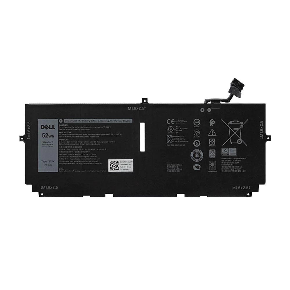 1-10.png DELL 722KK - 722KK Genuine Original Laptop Notebook Battery - Image 1