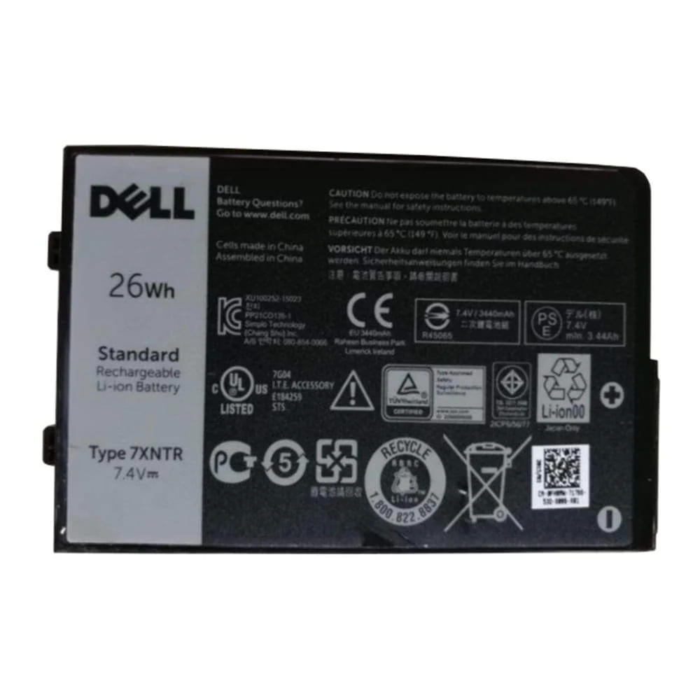 1-4-1.png DELL 7XNTR - 7XNTR Genuine Original Laptop Notebook Battery - Image 1