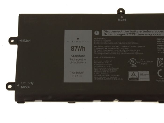 DELL DWVRR - DWVRR Genuine Original Laptop Notebook Battery - Image 2