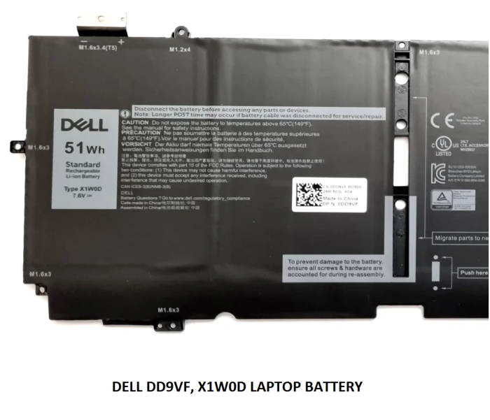 DELL DD9VF - DD9VF Genuine Original Laptop Notebook Battery - Image 3