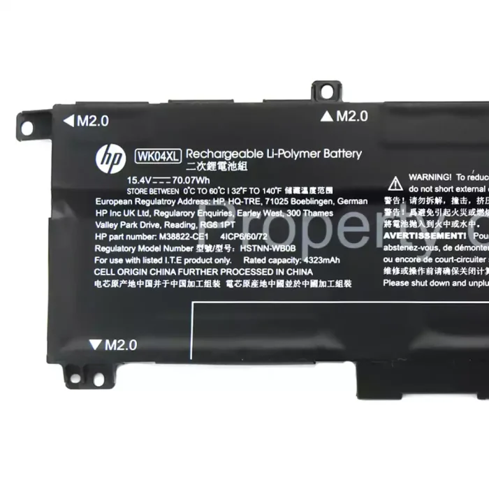 HP WK04XL - HP WK04XL Original Laptop Notebook Battery - Image 3