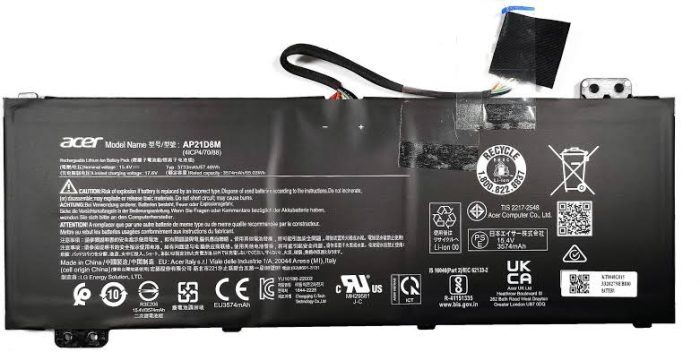 ACER AP21D8M - AP21D8M Original Laptop Notebook Battery - Image 2