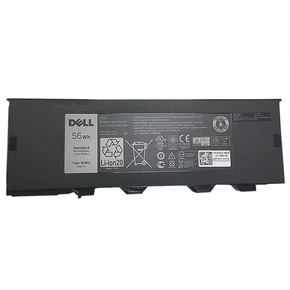 1-2-4.png DELL 8G8GJ - 8G8GJ Genuine Original Laptop Notebook Battery - Image 1
