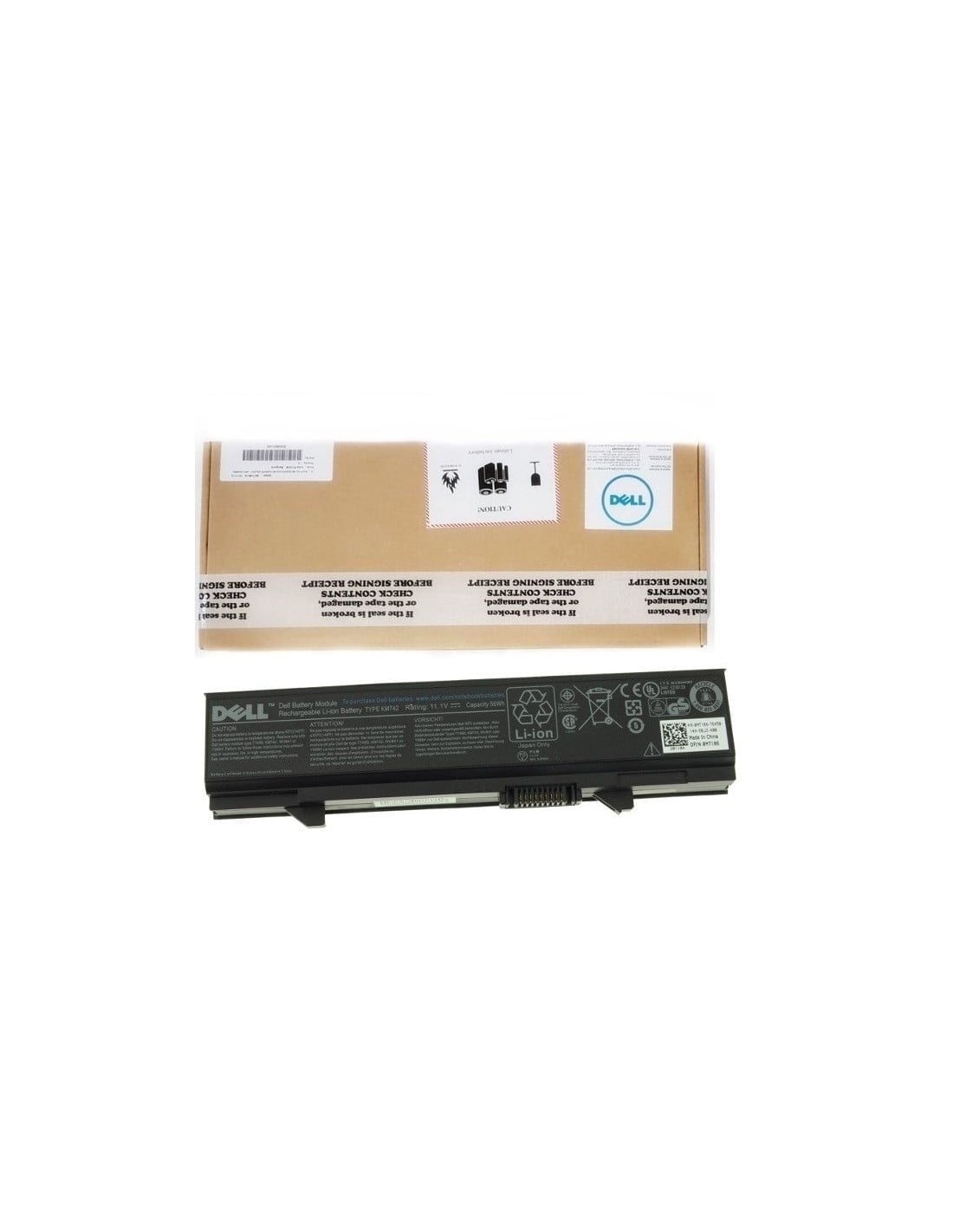 1-217.jpg DELL PP32LA - KM742 Genuine Original Laptop Notebook Battery - Image 1