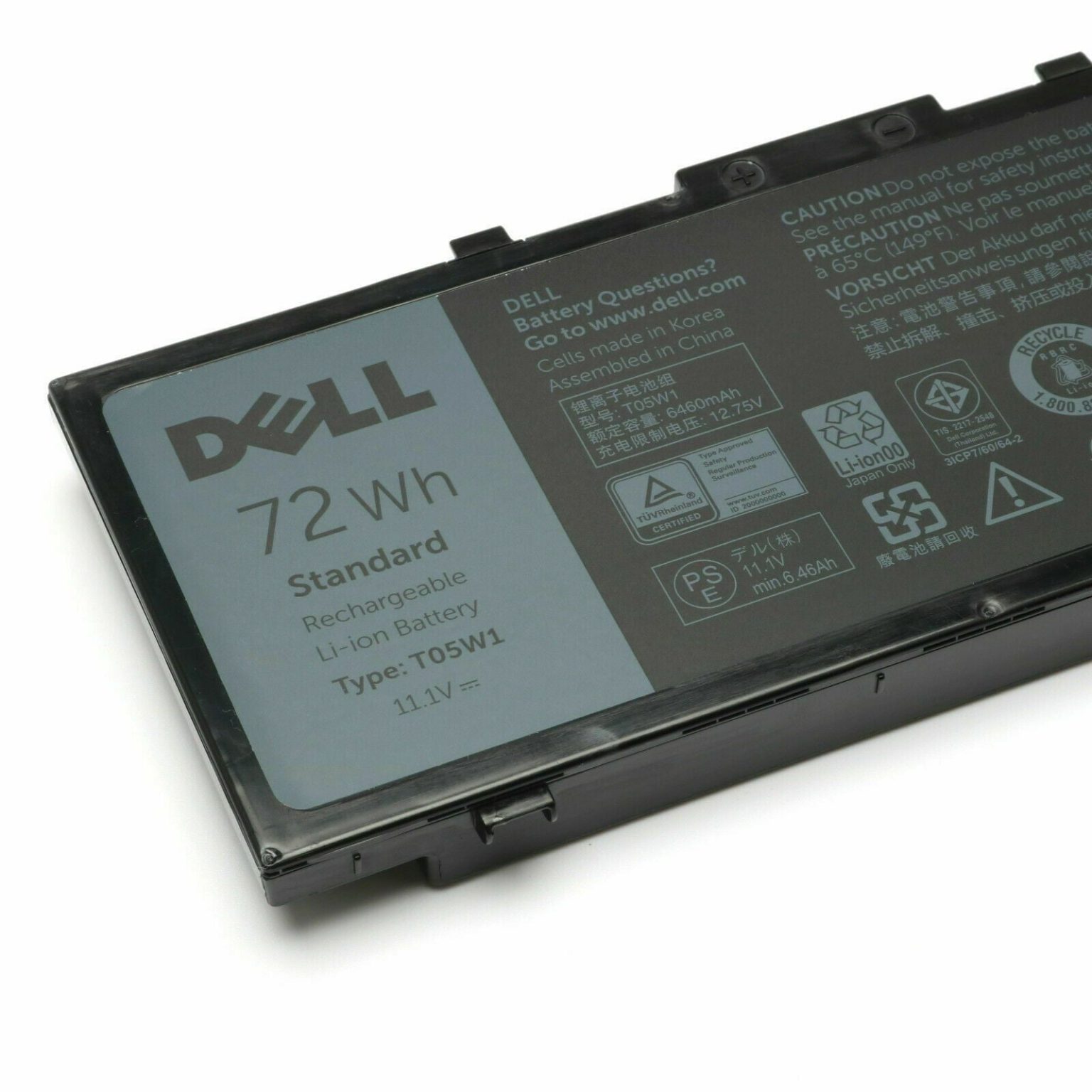 DELL Precision ( M7520-7FJW8 )  - T05W1 Original Laptop Notebook Battery - Image 2