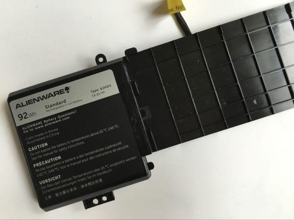 DELL Alienware 17 R3 - 6JHDV Genuine Original Laptop Notebook Battery - Image 2