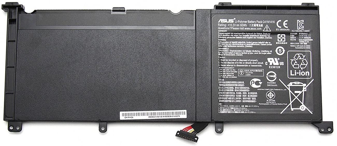 71c1GF4rJCL._AC_SL1500_.jpg ASUS UX501JW-DN233H - C41N1416 Original Laptop Notebook Battery - Image 1