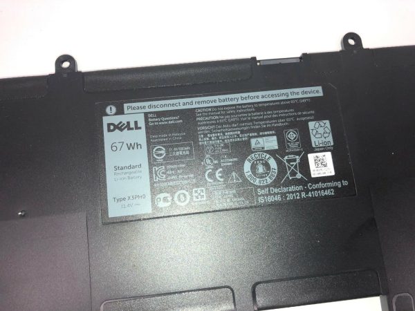 DELL X3PH0 - X3PH0 Genuine Original  Laptop Notebook Battery - Image 3