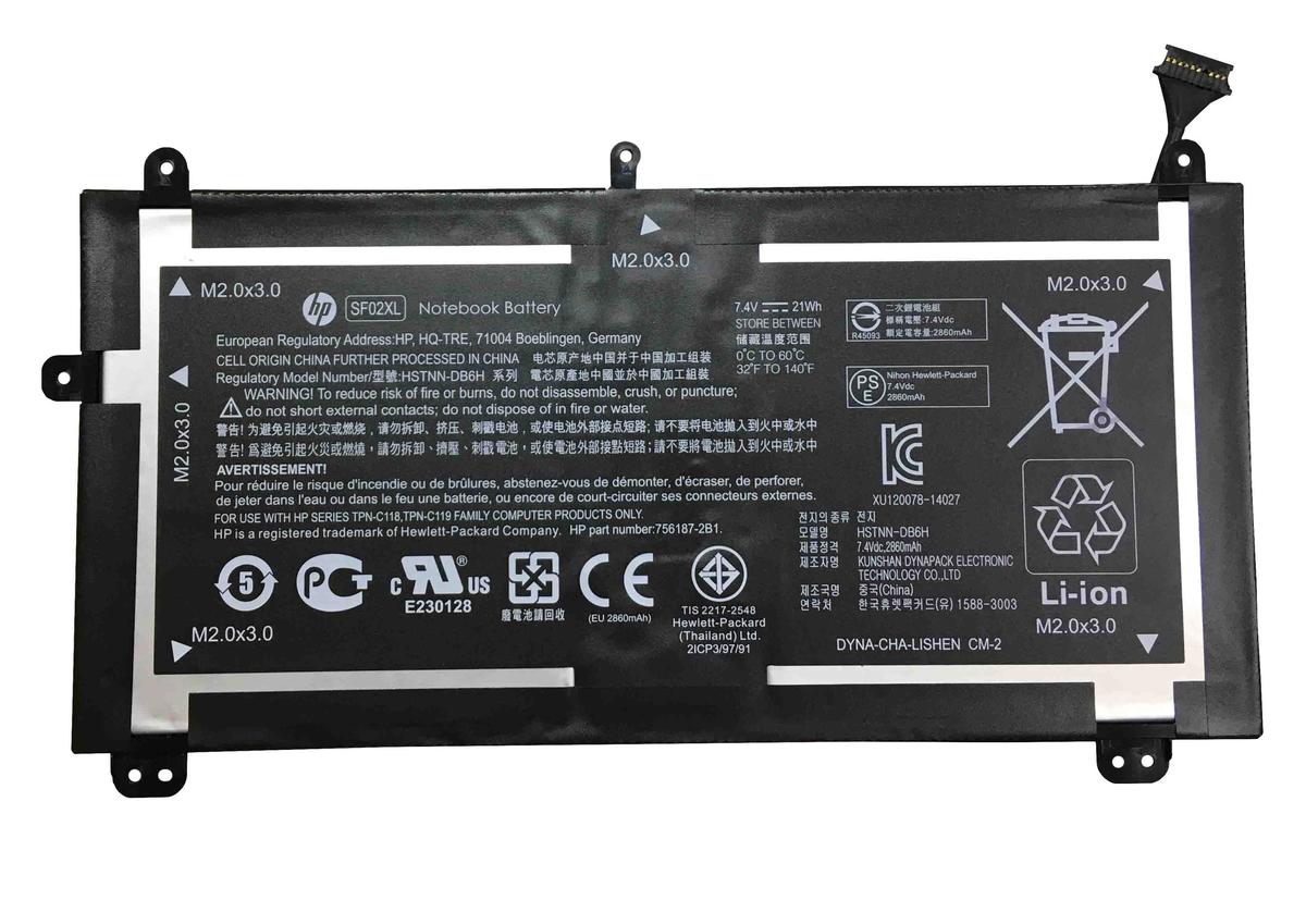 598b7b76-d389-11e8-a2eb-902b346c038f.jpg HP SF02XL - SF02XL Original Laptop Notebook Battery - Image 1