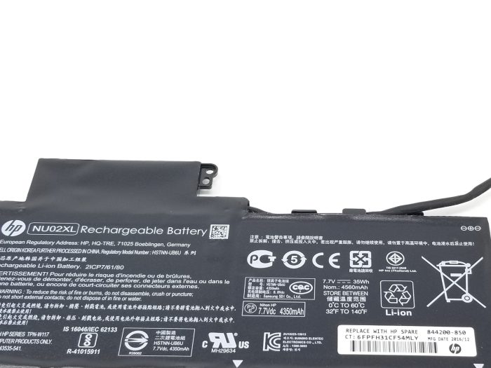 HP NU02XL - NU02XL Original Laptop Notebook Battery - Image 3