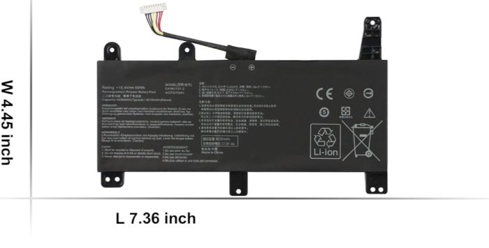 ASUS C41N1731 TYPE-2- C41N1731 TYPE-2 Original Laptop Notebook Battery (1 Yr Warranty) - Image 12