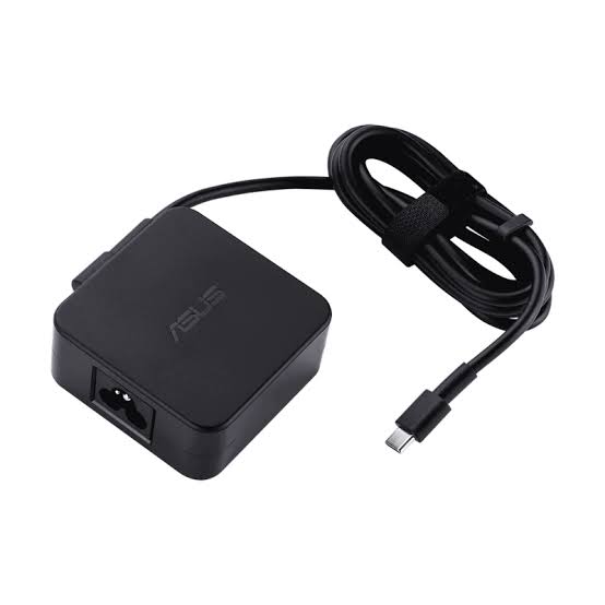 rn-image_picker_lib_temp_003544d4-15b7-44f2-af43-3194d70e51b1.jpg ASUS Laptop Charger 65W 20V 3.25A Original Adapter Model No: A555LI (Type-C) (1 Yr Warranty) (Power Cord Included) - Image 1