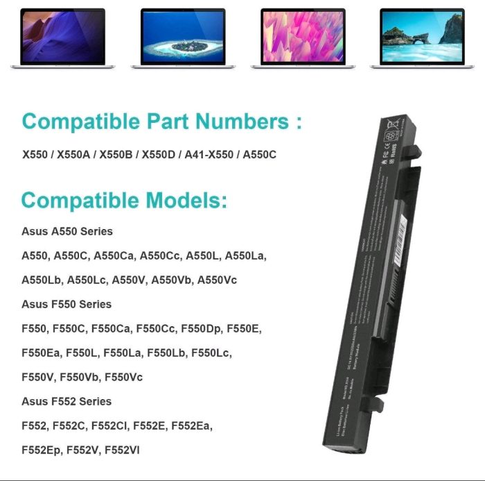 ASUS A41-X550 - A41-X550 Original Laptop Notebook Battery (1 Yr Warranty) - Image 6