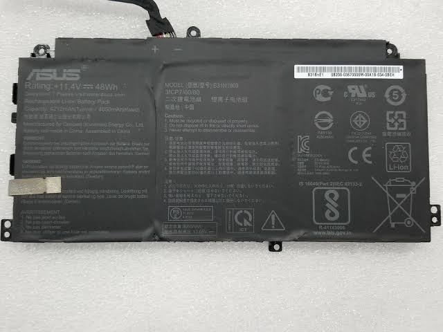 rn-image_picker_lib_temp_03ede0d0-f792-4760-91e3-0bc1c30474ac.jpg ASUS B31N1909 - B31N1909 Original Laptop Notebook Battery (1 Yr Warranty) - Image 1