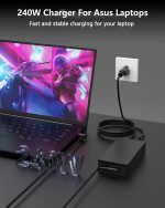 ASUS Laptop Charger 240W 20V 12.0A Original Adapter Model No: 0A001-00970300 (3.7 mm) (1 Yr Warranty) (Power Cord Included) - Image 10